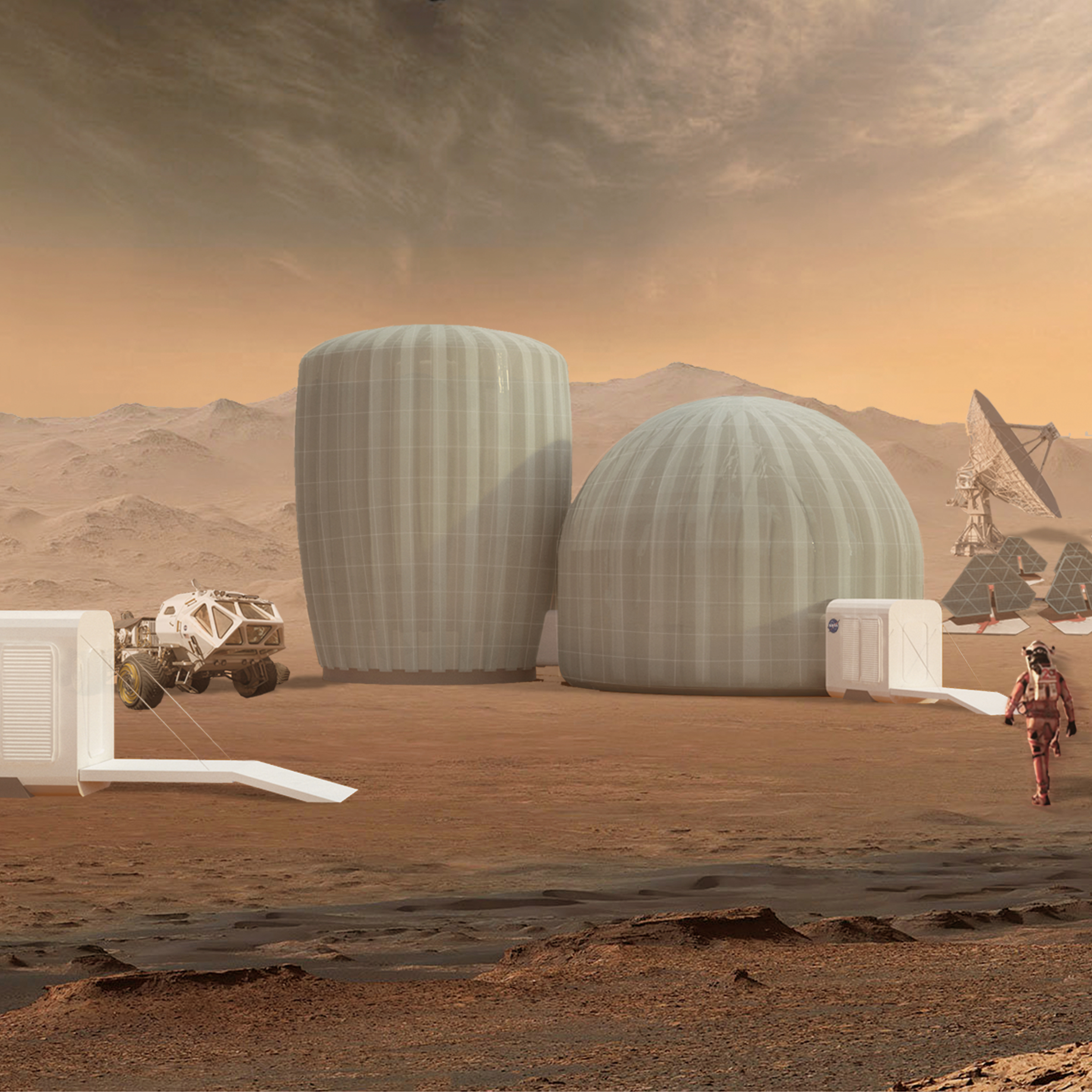 SAEXE: Space Architecture for EXtra-planetary Exploration