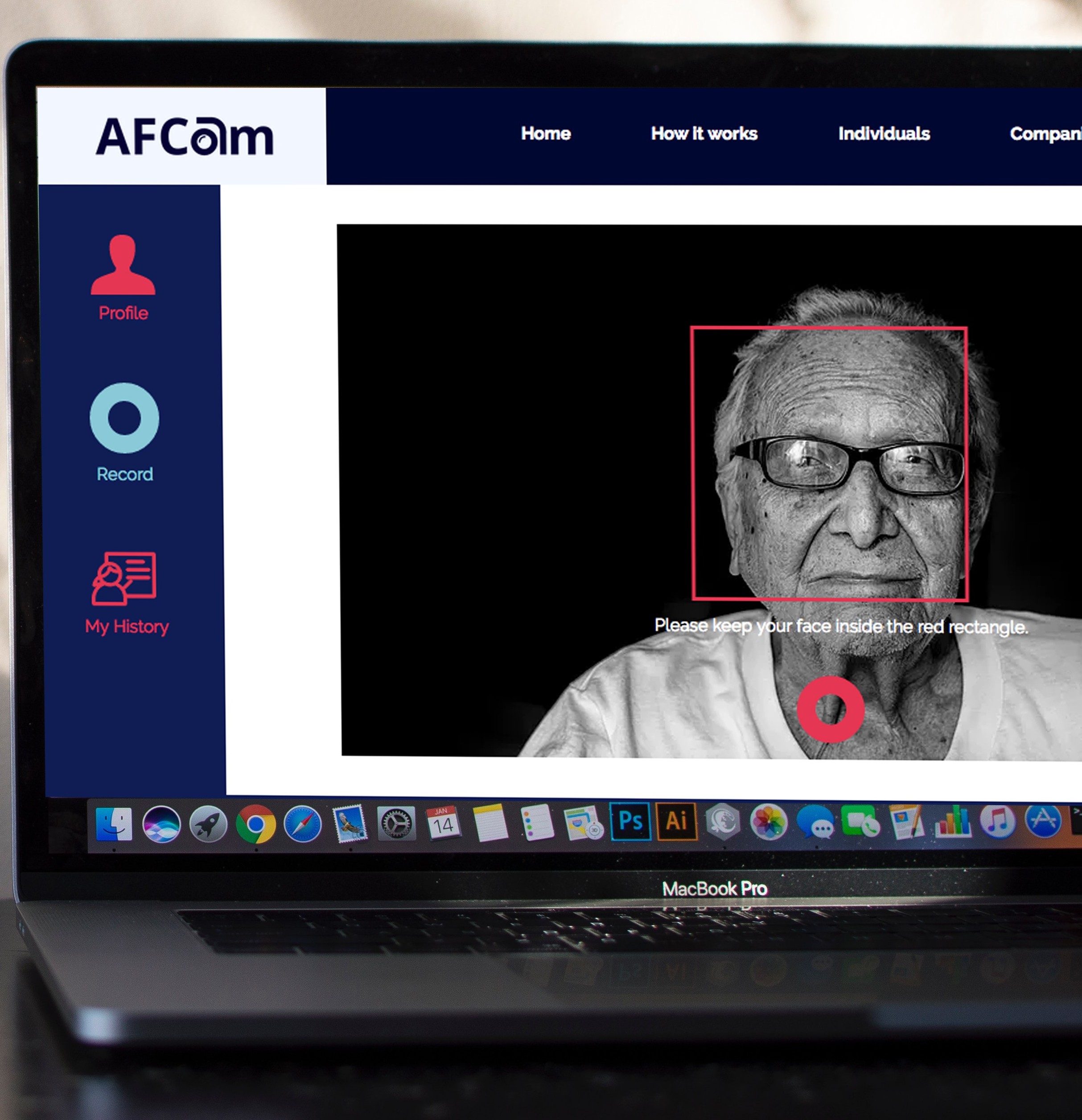 AFCam: A Contactless System for the Detection of Atrial Fibrillation using Camera Recordings